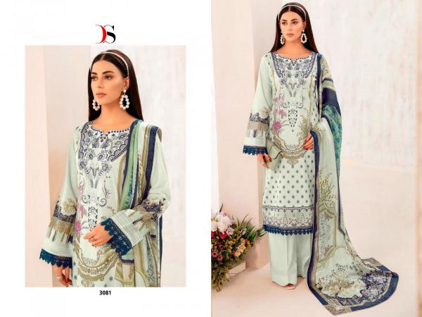 Deepsy Cheveron 7 Cotton Dupatta Designer Pakistani Suit Collection